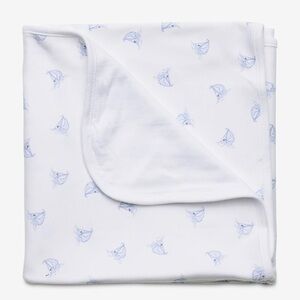 RALPH LAUREN POLO NAUTICAL SAILBOAT BABY BLANKET